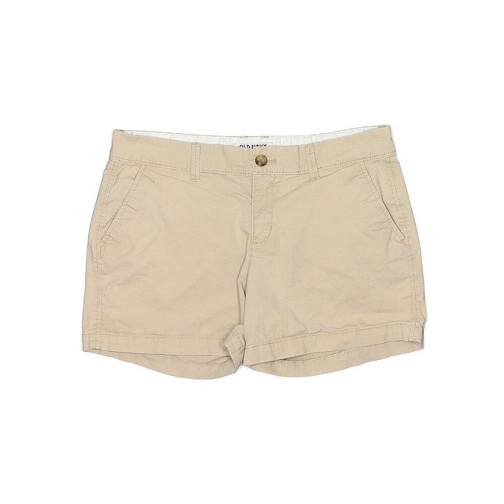 Old Navy Khaki Shorts Short Size 8 Women